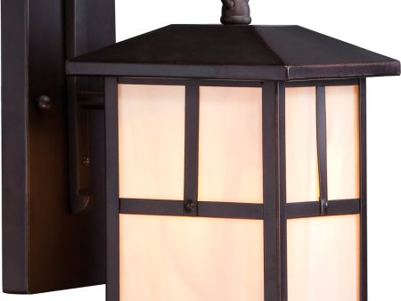 12 H Tanner 1-Light Outdoor Claret Bronze For Sale