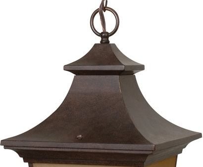 10 W Argent 1-Light Outdoor Pendant Aged Bronze Cheap