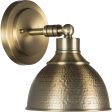 8 W Timarron 1-Light Wall Sconce Legacy Brass Online