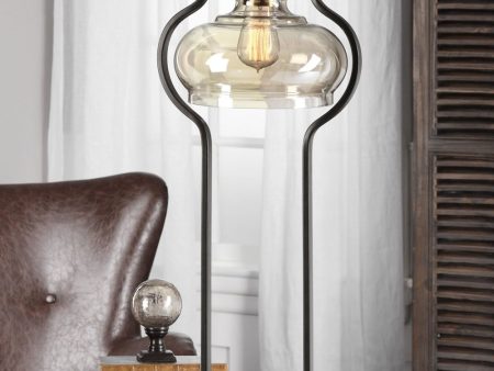 29 H Cotulla Aged Black Desk Lamp Discount