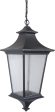 10 W Argent II 3-Light Outdoor Pendant Midnight For Discount