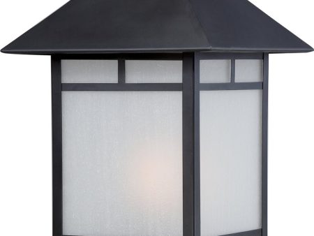 18 H Drexel 1-Light Outdoor Stone Black Online Hot Sale