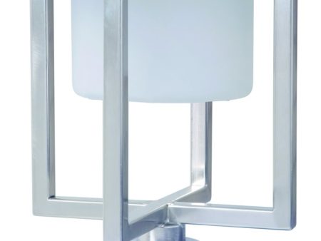 13 H Alta 1-Light LED Outdoor Post Light Satin Aluminum Online Hot Sale