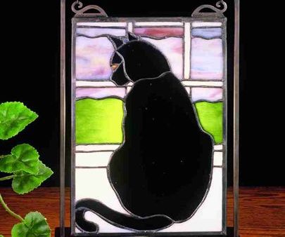 11 H x 10 W Cat Window Mini Window and Display Cheap