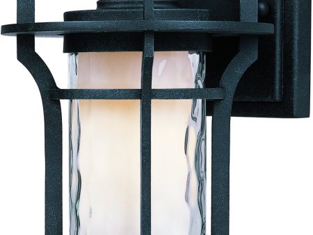 10 H Oakville LED 1-Light Outdoor Wall Lantern Black Oxide Sale