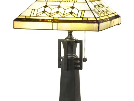 Akron Tower Mission Tiffany Table Lamp Sale