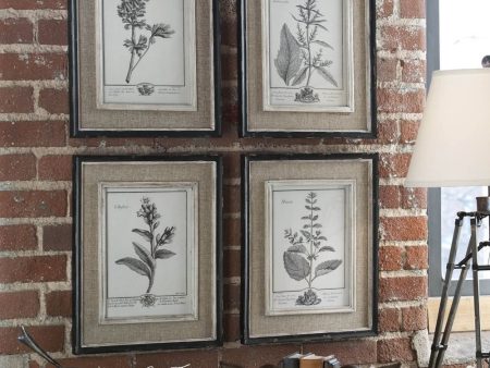 18 H x 15 W Casual Grey Study Framed Art Set of 4 Discount