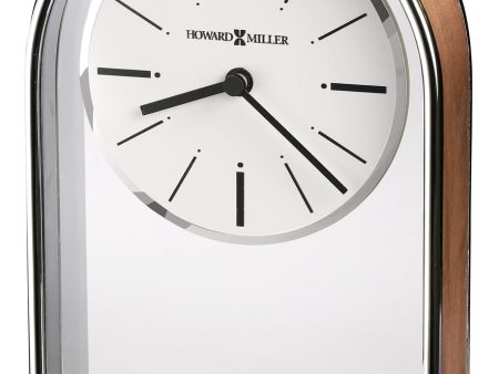 7 H Milan Tabletop Clock Polished Chrome Cheap