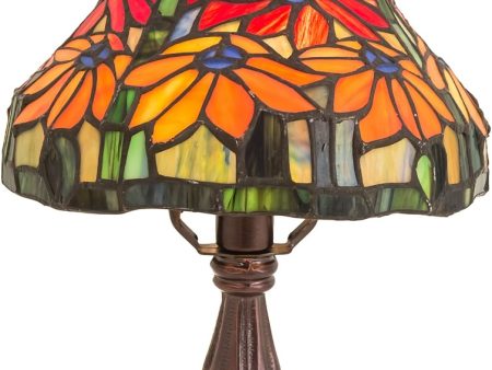 13 H Poinsettia Mini Lamp Fashion