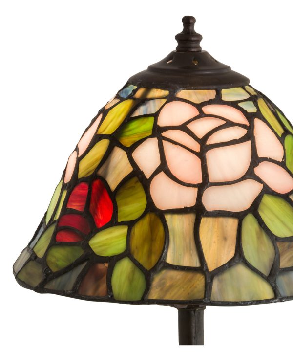 14 H Tiffany Rosebush Mini Lamp For Cheap