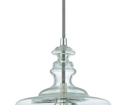 11 W 1-Light Mini Pendant Light w Cord Chrome Sale