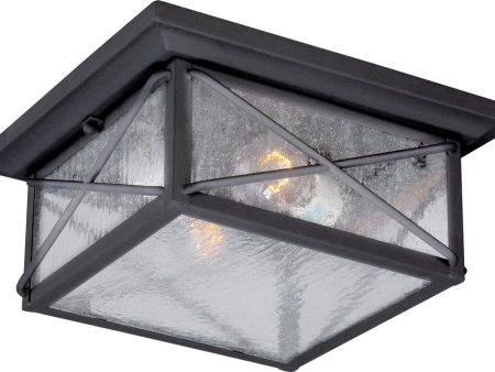 11 W Wingate 2-Light Outdoor Textured Black For Discount