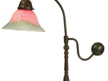 19 H Counter Balance Pink and Green Accent Lamp For Cheap