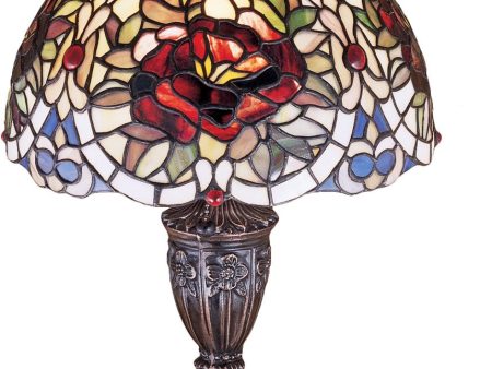 18 H Renaissance Rose Accent Lamp.605 on Sale