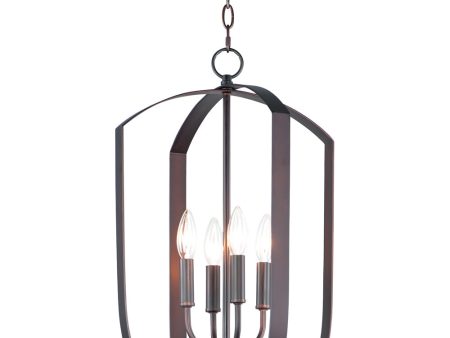 15 W Provident 4-Light Chandelier Oil Rubbed Bronze Fashion