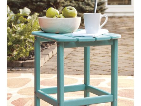 18 H Sundown Treasure Rectangular End Table Turquoise Supply