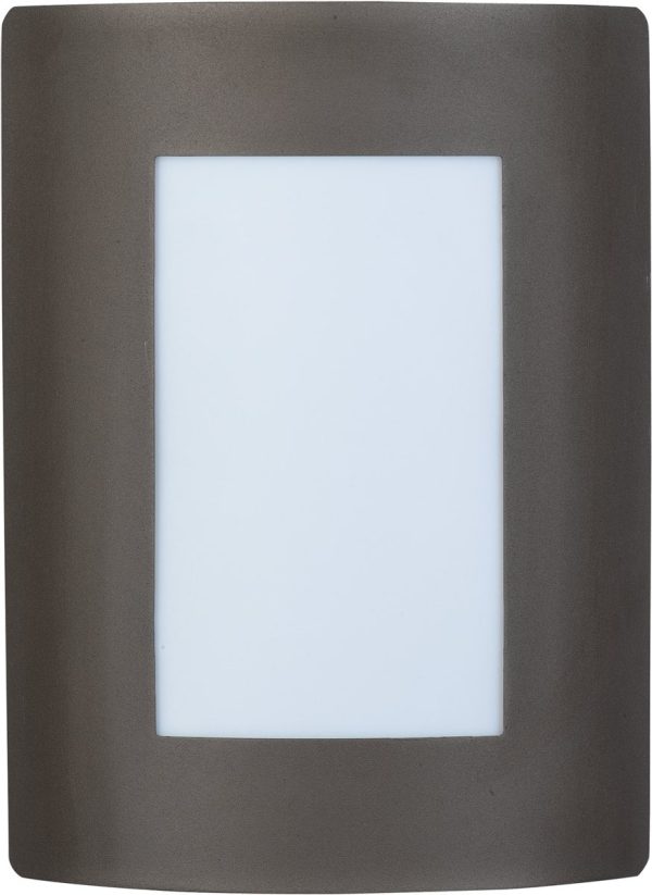 11 H View LED 1-Light Outdoor Wall Sconce Bronze Hot on Sale