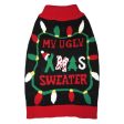 Black Ugly XMAS Dog Sweater Large by Fashion Pet Online Hot Sale