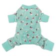 Blue Snowmen Dog Pajamas X-Small by Fashion Pet Hot on Sale