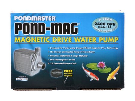 Pond-Mag Magnetic Drive Utility Pond Pump Model 24 (2400 GPH) by Pondmaster on Sale