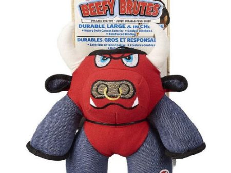 Beefy Brutes Durable Dog Toy - Assorted Characters 10  L by Spot on Sale