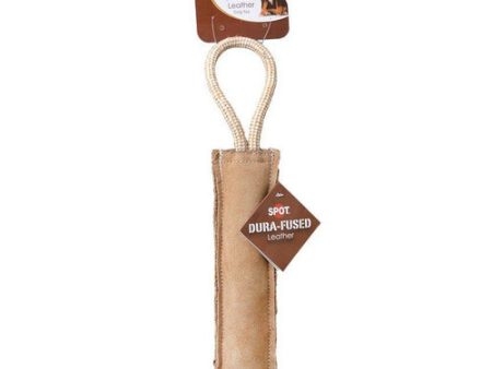 Dura-Fused Leather Retriever Stick Dog Toy 15  Long by Spot For Sale