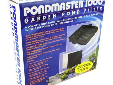 1000 Garden Pond Filter Only 700 GPH - Up to 1,000 Gallons by Pondmaster Online Sale