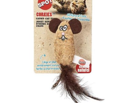 Corkies Cat Toy with Cat Nip - Assorted Characters 1 count by Spot Online Hot Sale